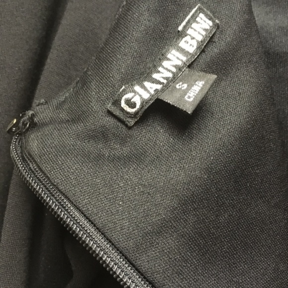 Gianni Bini Off Cold Shoulders Bell Sleeves Dress - Picture 16 of 16